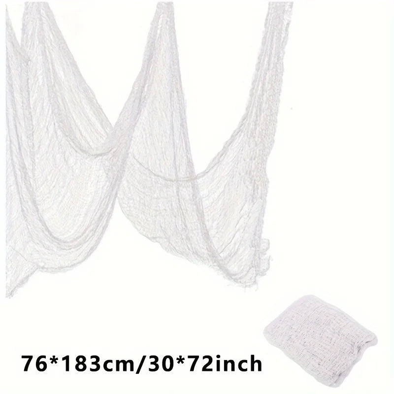 Creepy Halloween Spooky Gauze Decoration for Indoor and Outdoor Use - 13