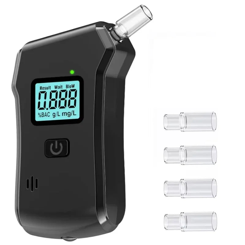Portable Digital Breathalyzer Alcohol Tester - 19