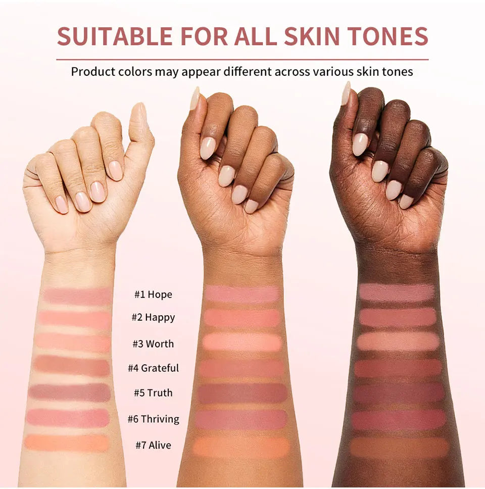 Matte Cream-to-Powder Bouncy Blush for Natural Flush