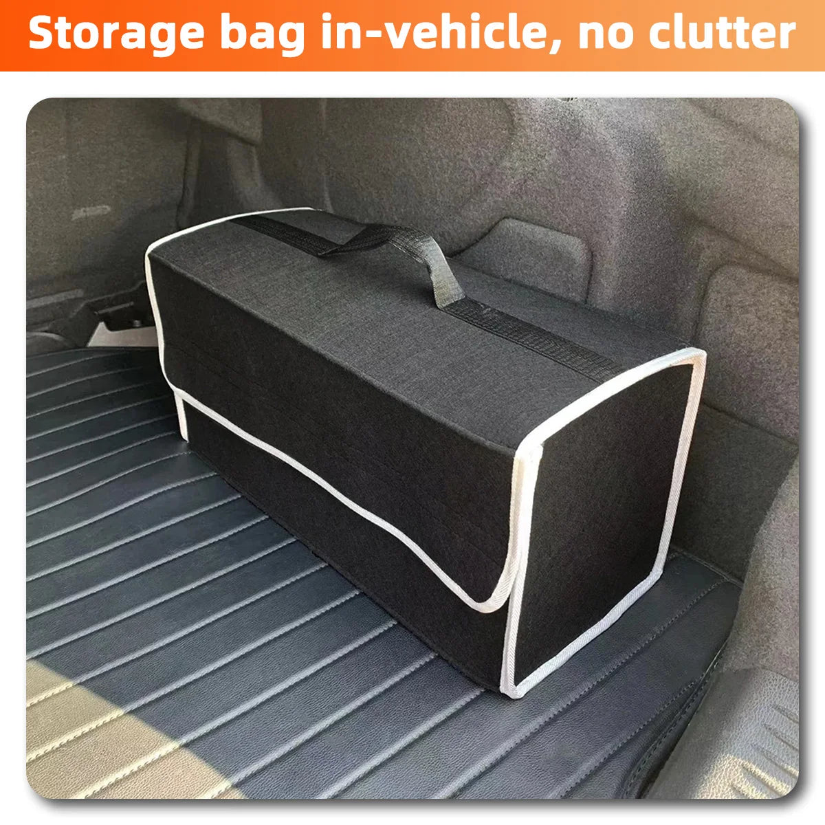 Foldable Car Trunk Organizer and Storage Bag