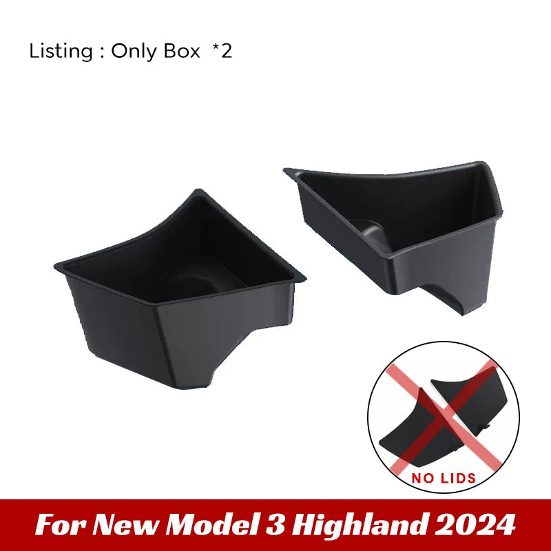 Trunk Side Storage Organizer for Tesla Model 3 Highland - 25