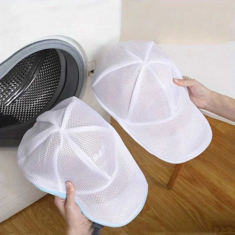 Hat Washer Cage for Baseball Caps Laundry Cleaner and Shape Guard - 2