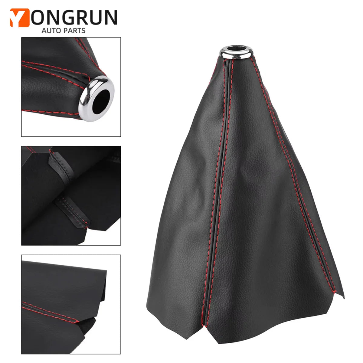 Universal Leather Car Gear Shift Knob Boot Cover