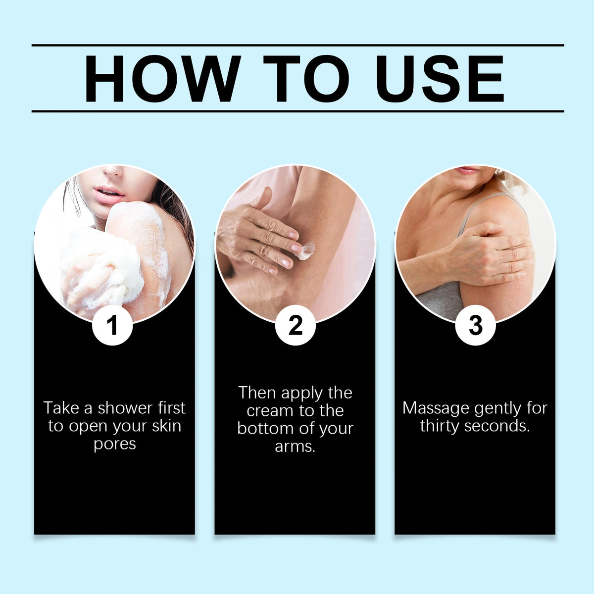 Body Firming and Skin Tightening Cream for Arms and Thighs