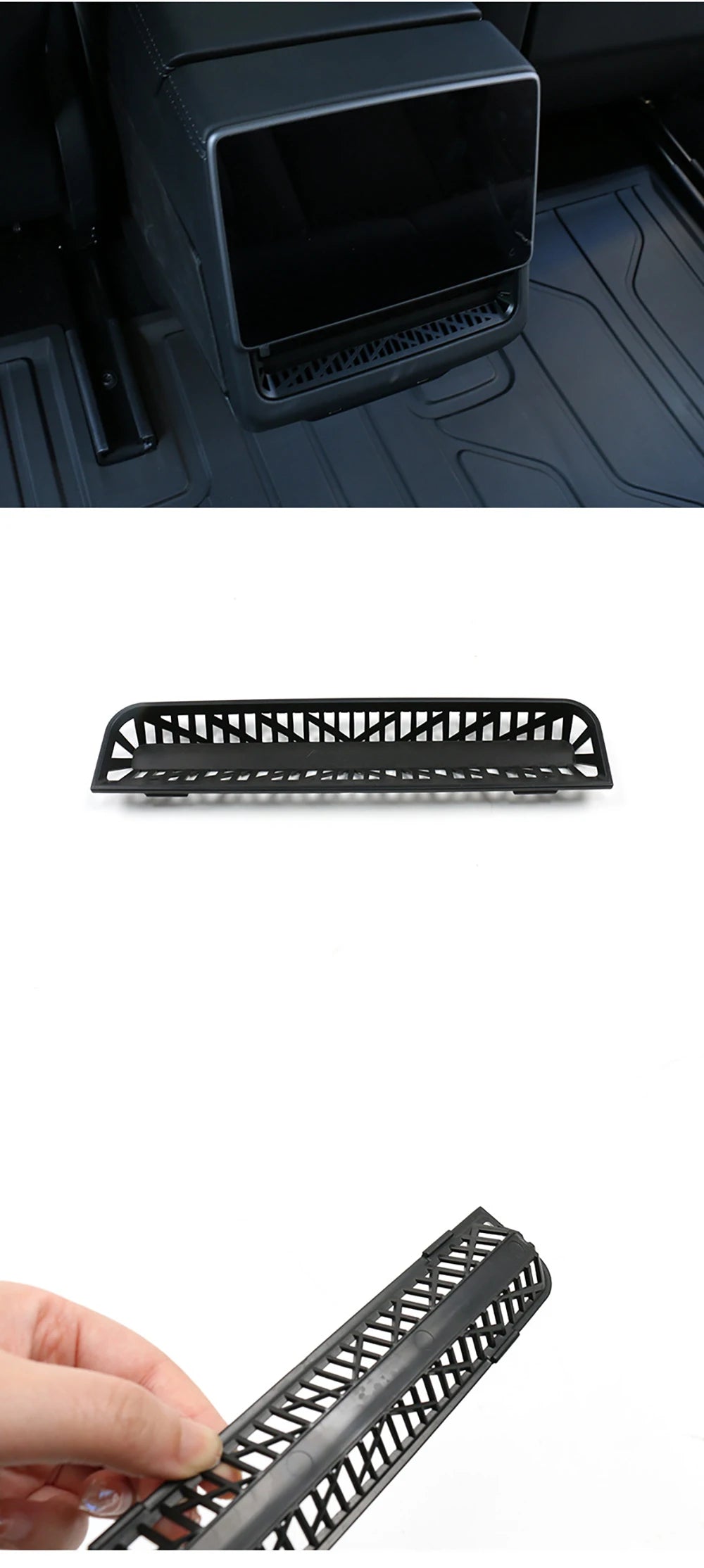 Rear Air Vent Protective Cover for Model 3 Highland and Model Y