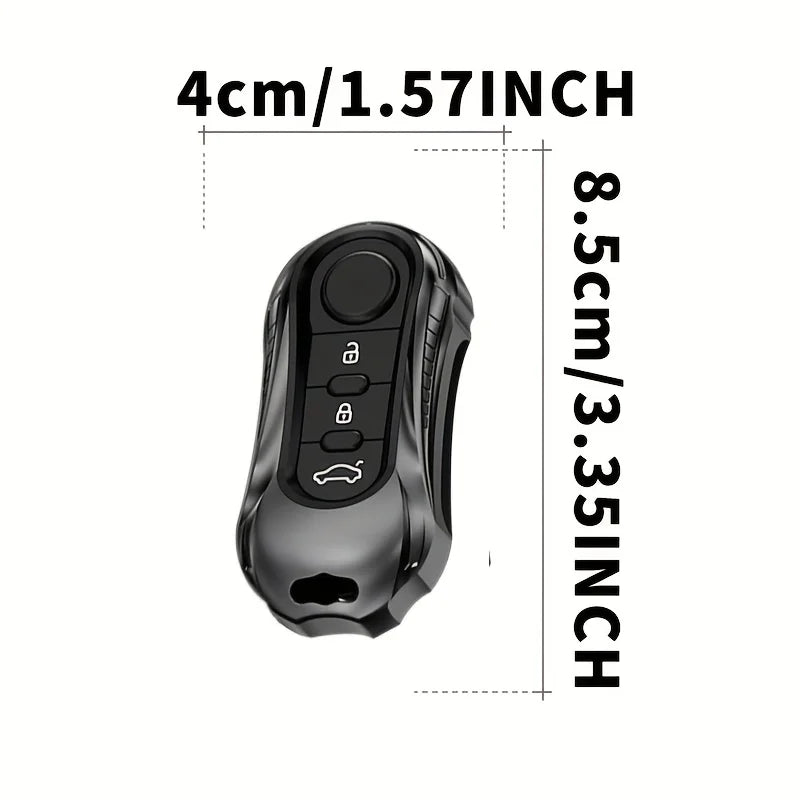 Metal Car Key Fob Protective Case Cover - 5