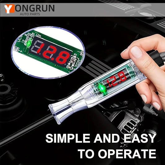 Automotive Digital Circuit Tester 12V 48V Voltage Probe Test Lamp Pen