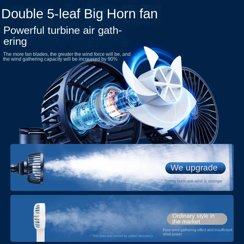 Adjustable USB Powered Car Backseat Cooling Fan - 3
