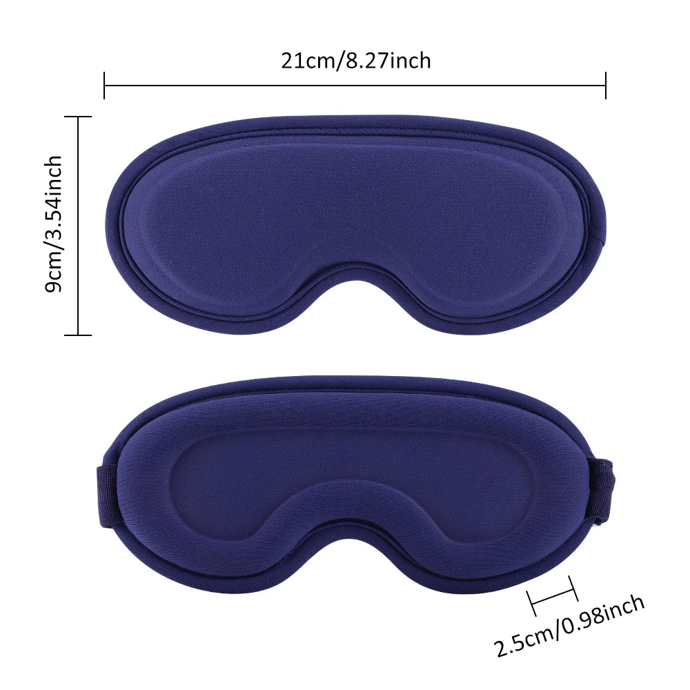 Heated Vibrating 3D Eye Massager Mask for Stress Relief and Sleep - 17