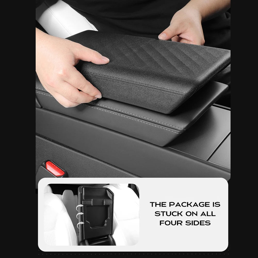 Center Armrest Console Cover Protector for Tesla Model 3 and Model Y - 2