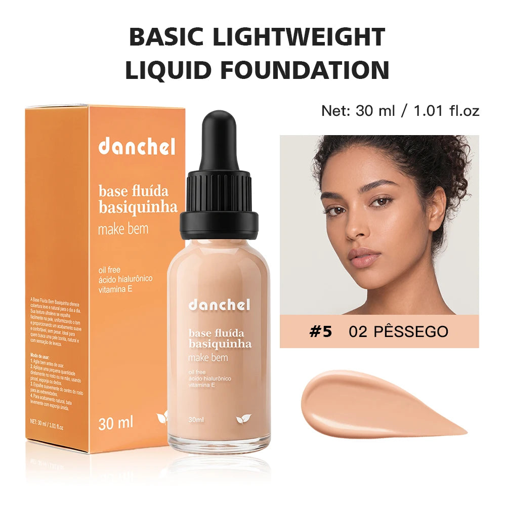 Matte Lightweight Liquid Foundation for Natural Pore-Minimizing Coverage - 31