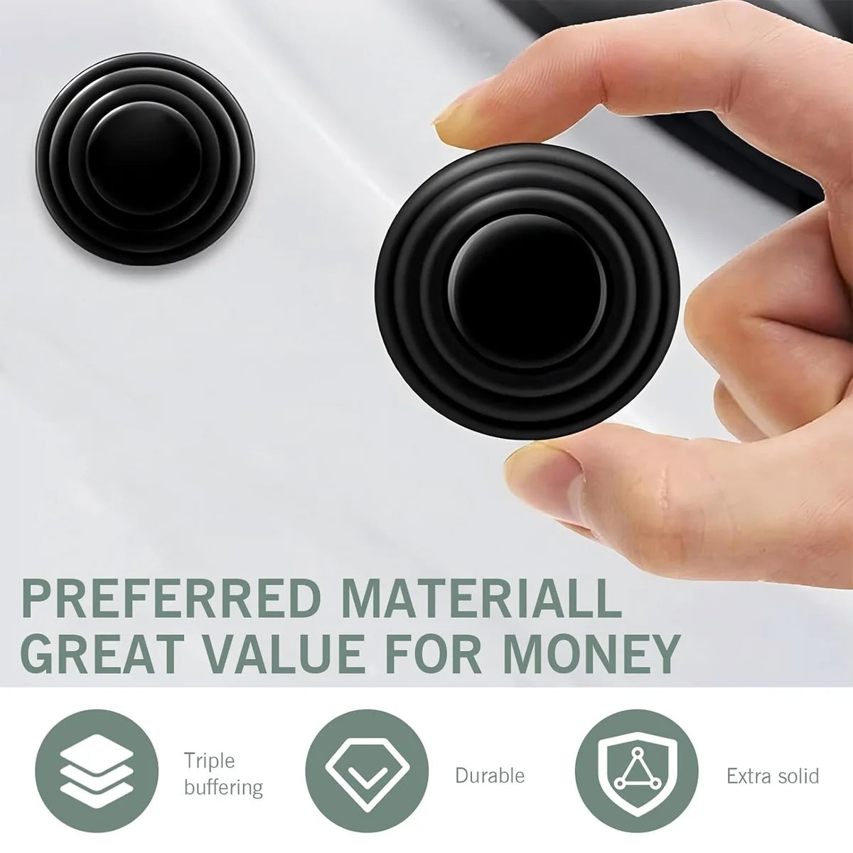 Car Door Shock-Absorbing Silicone Protective Pads