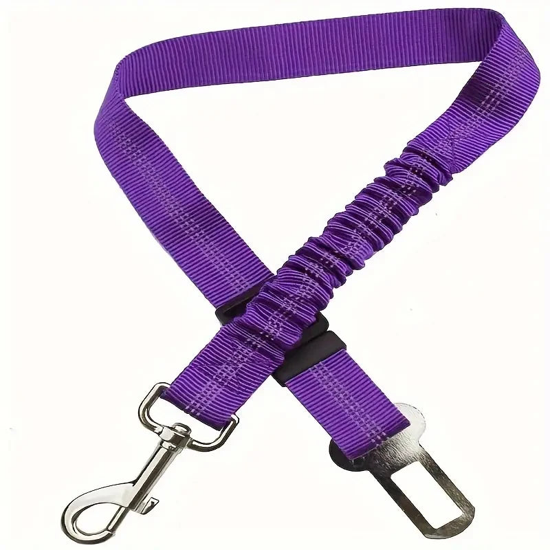 Reflective Adjustable Dog Seat Belt for Car Travel - 18