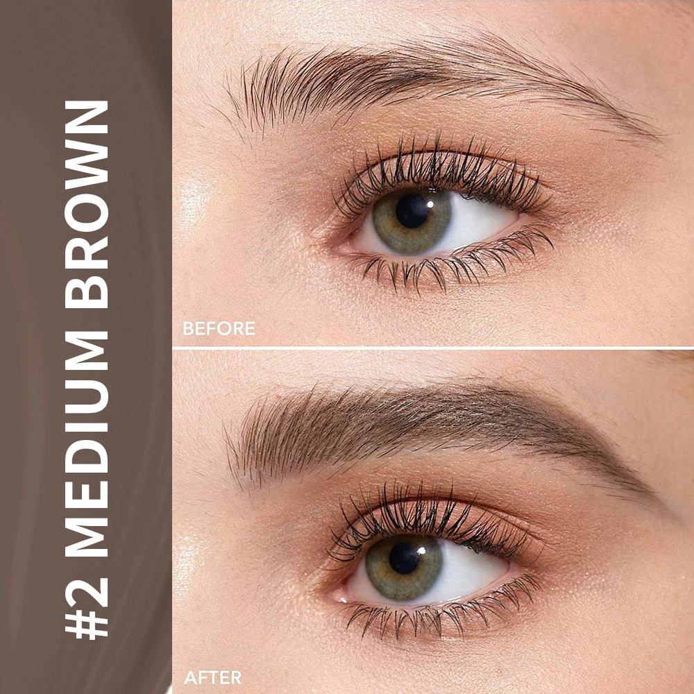 Volumizing Tinted Eyebrow Mousse for Fluffy Brows
