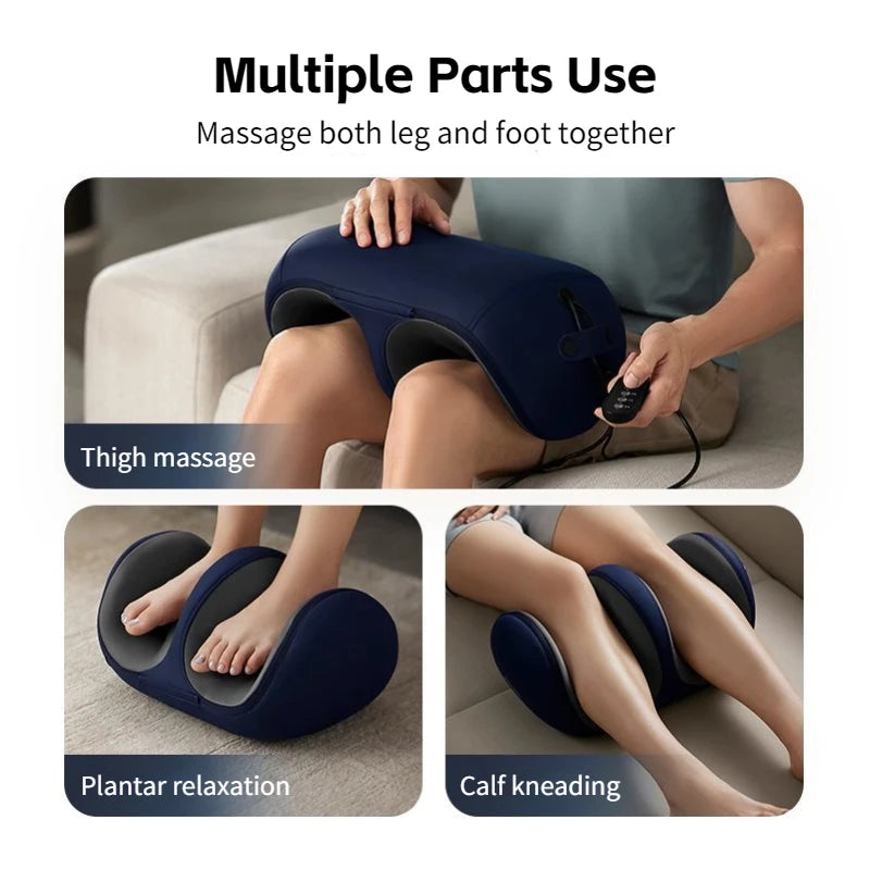 Multifunctional Shiatsu Foot and Calf Massager with Heat