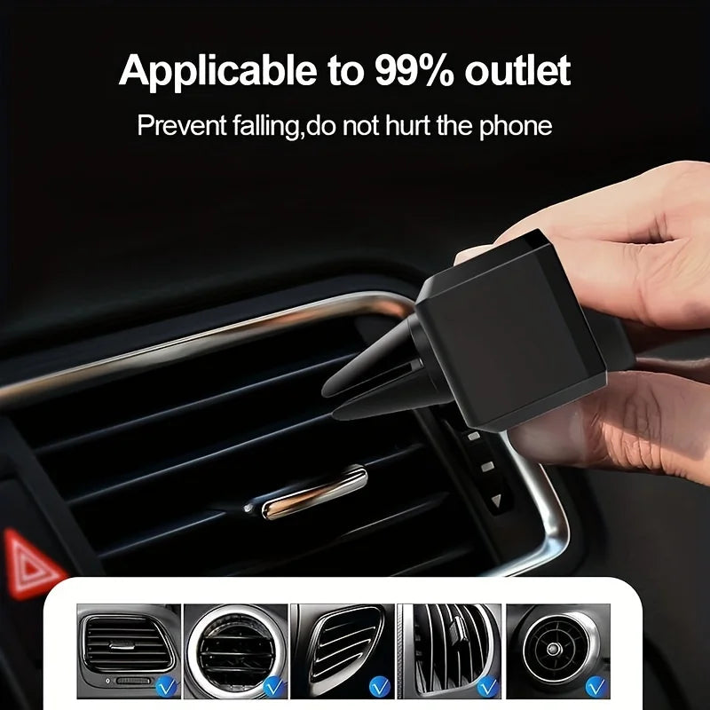 Adjustable Car Air Vent Mobile Phone Holder - 4
