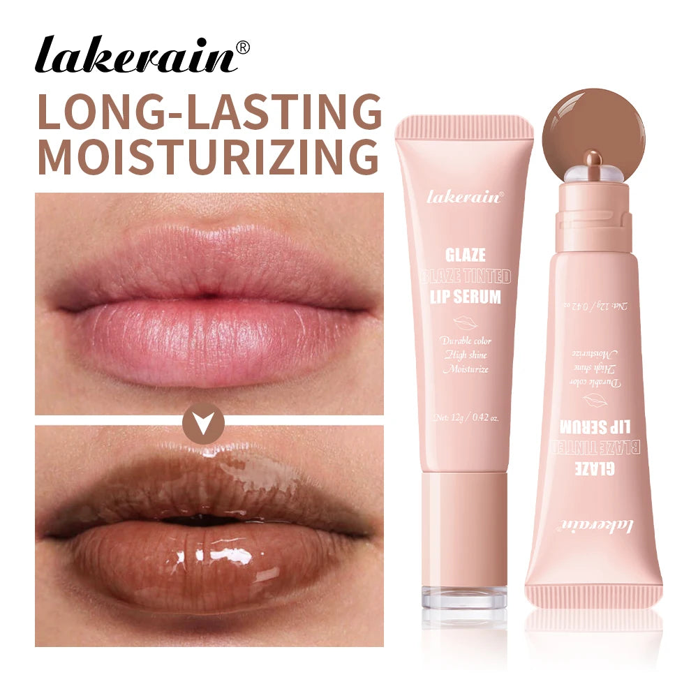 Hydrating Tinted Lip Serum for Glossy and Plump Lips