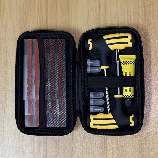 Emergency Universal Vacuum Tire Repair Kit for Car and Motorcycle