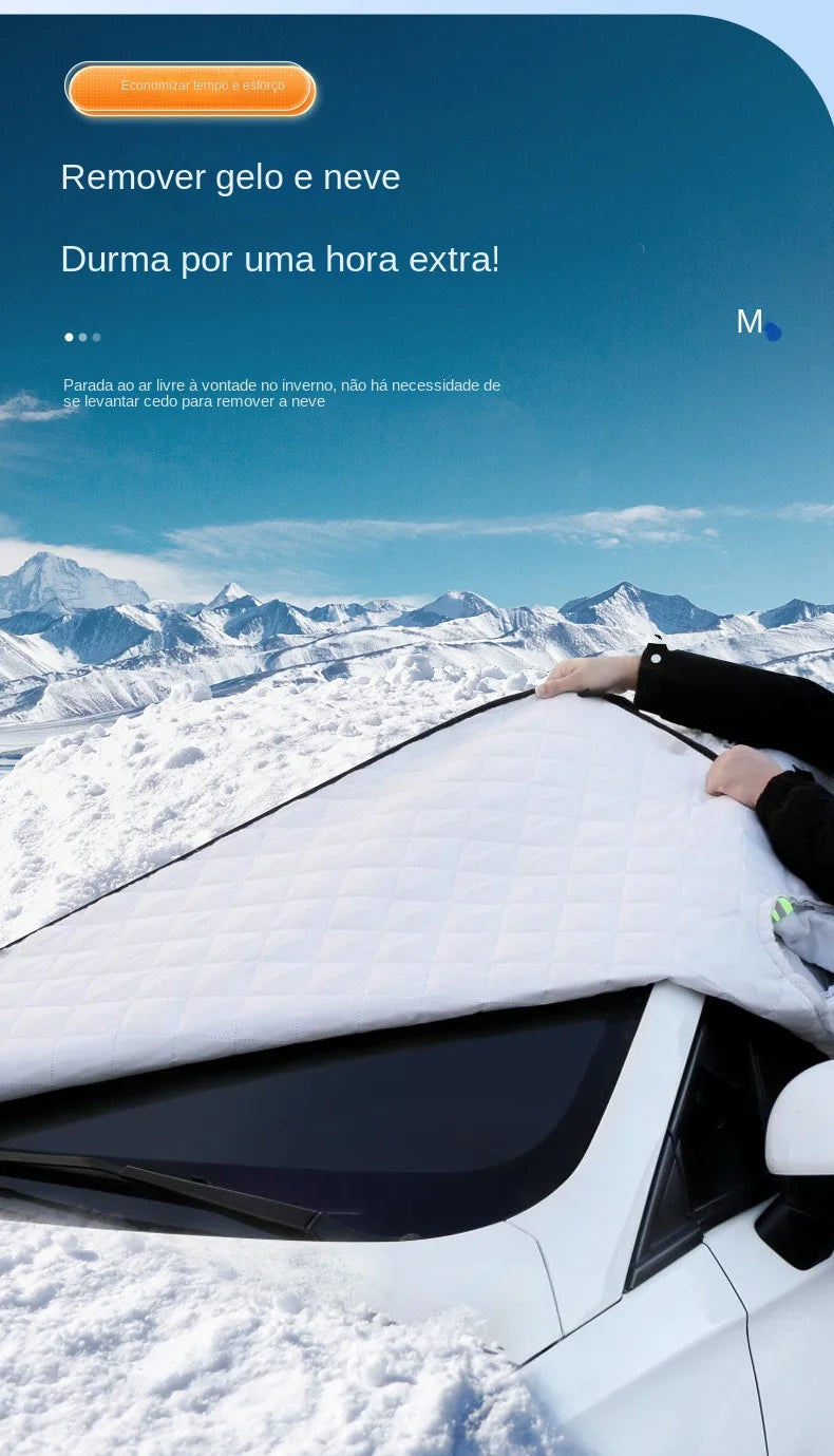 Magnetic Car Windshield Snow and Sun Protection Cover