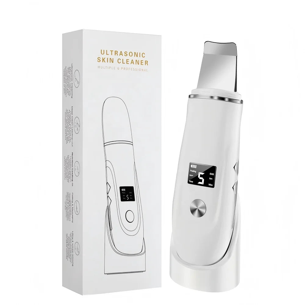 4-in-1 Ultrasonic Facial Skin Scrubber and Pore Cleaner - 15