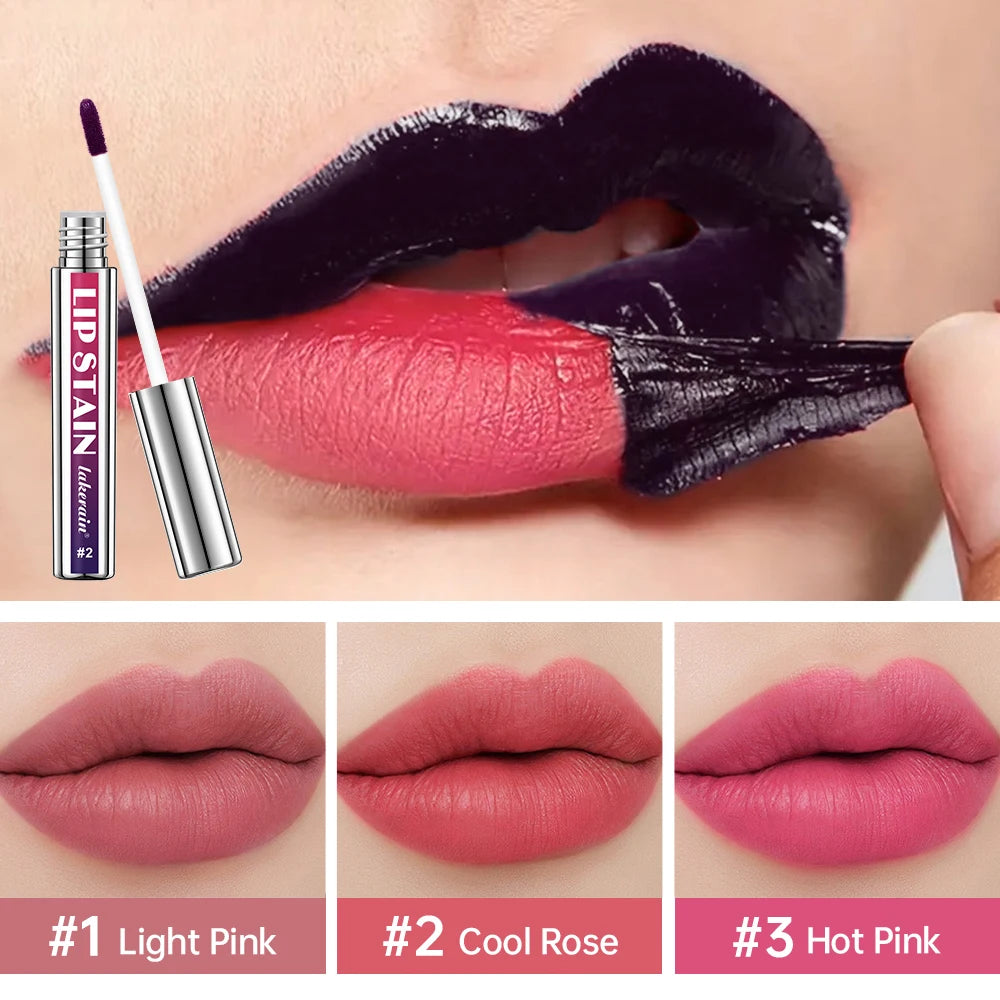 Waterproof Long-Lasting Peel-Off Lip Stain - 2