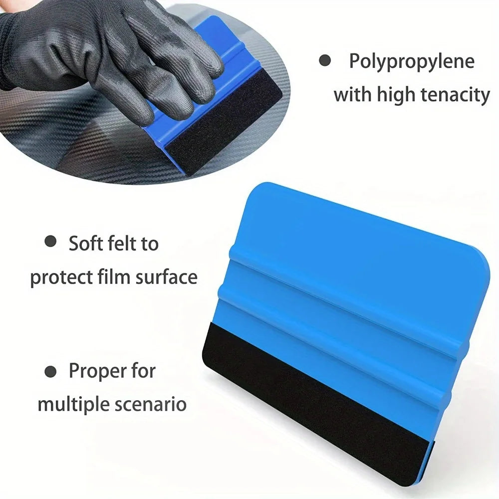 10 Piece Vinyl Wrap Tool Kit Car Window Tint and Decal Application Set - 3