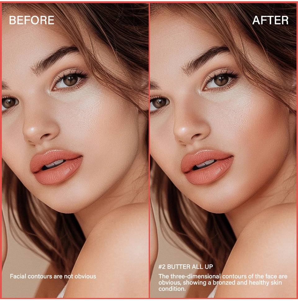 Waterproof Butter Bronzer for Face Contouring