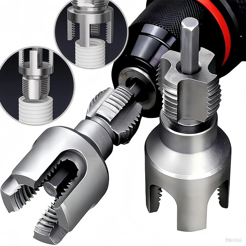 Electric Drill Pipe Threading Tool for PVC Pipes