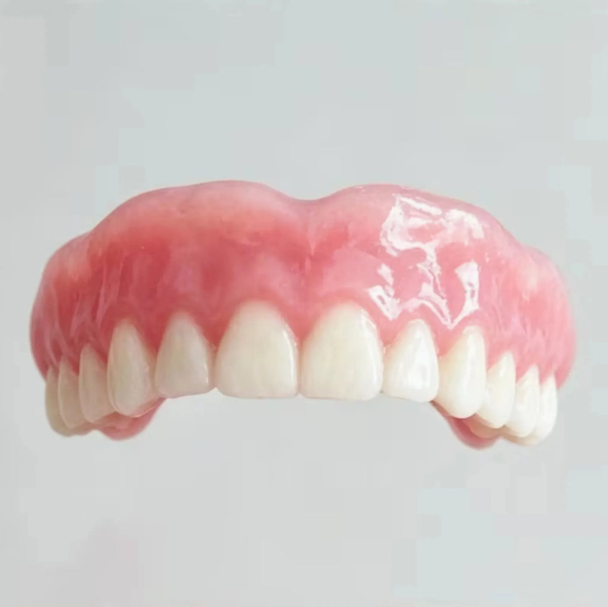 Comfortable Soft Silicone Full Set Dentures for Natural Smile