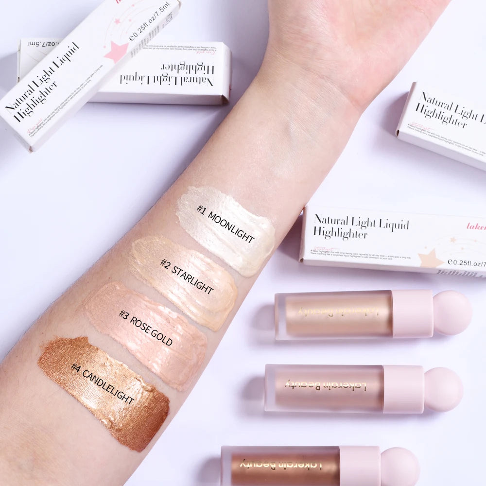 Liquid Highlighter for Radiant Face and Body Glow