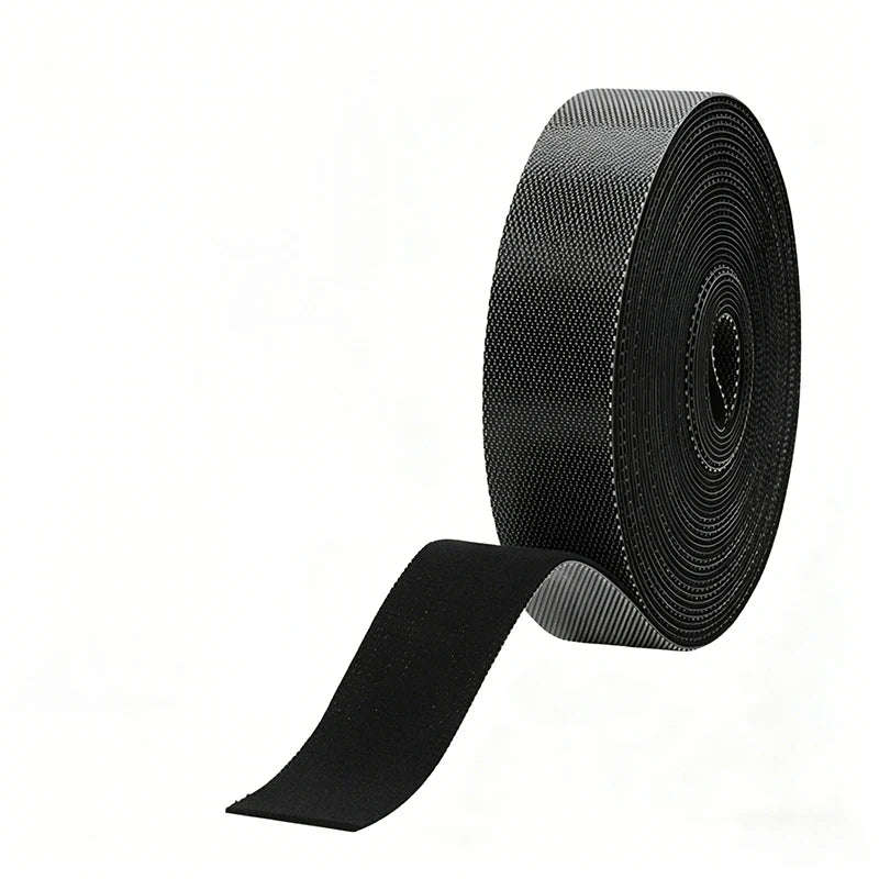 Adjustable Cable Organizer Ties Nylon Wire Management Strap Roll