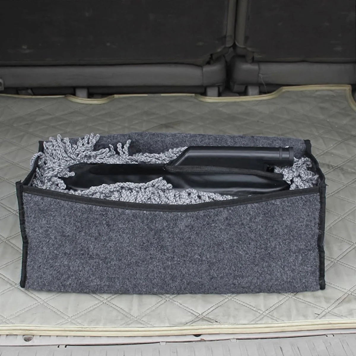 Universal Foldable Car Trunk Organizer Felt Storage Box