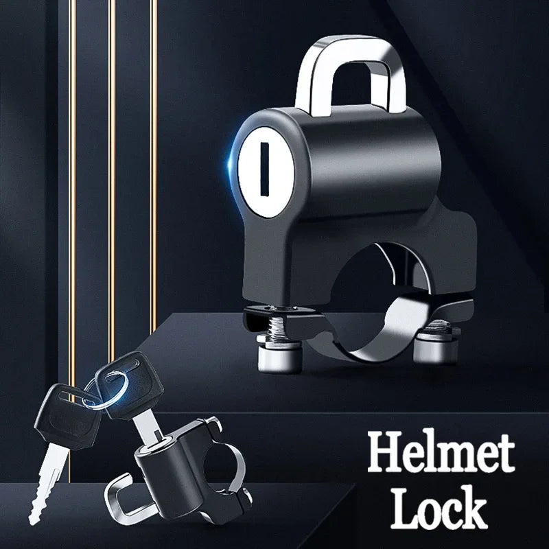 Anti-Theft Security Lock for Motorcycle and Bicycle Helmets - 11