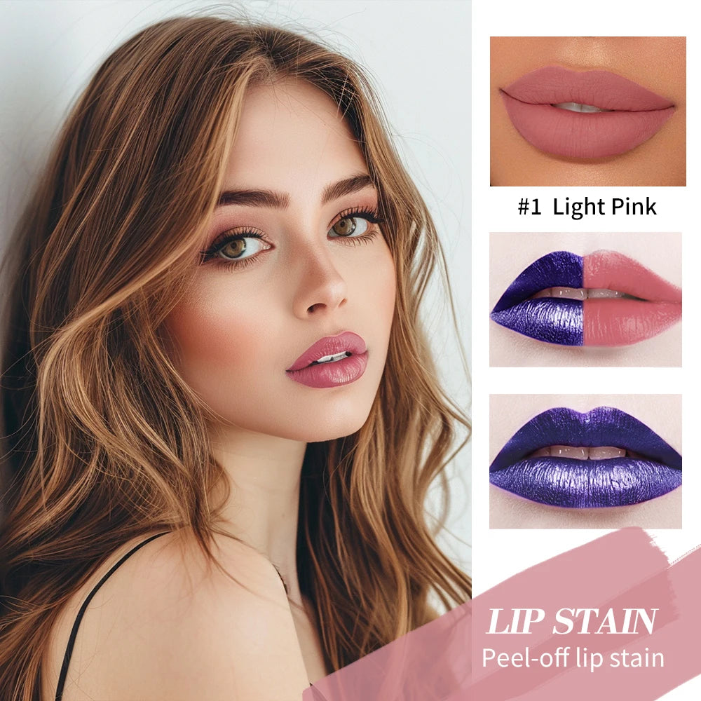 Long-Lasting Waterproof Peel-Off Lip Stain - 3