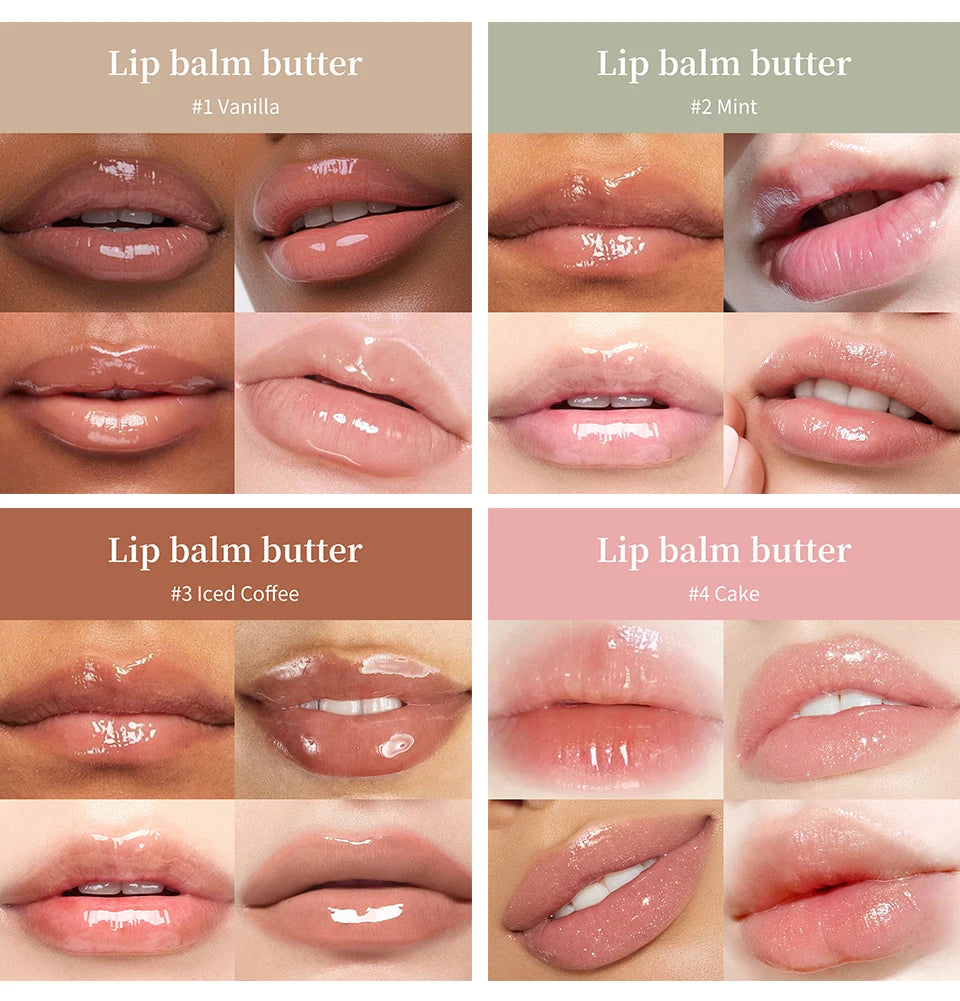 Moisturizing Lip Balm Butter for Glossy Hydrated Lips - 9