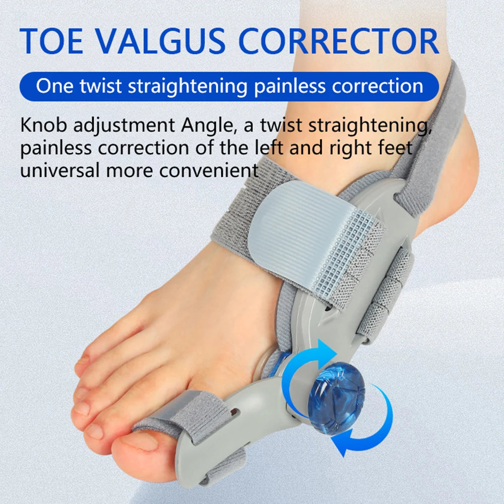 Adjustable Bunion Corrector and Toe Straightener