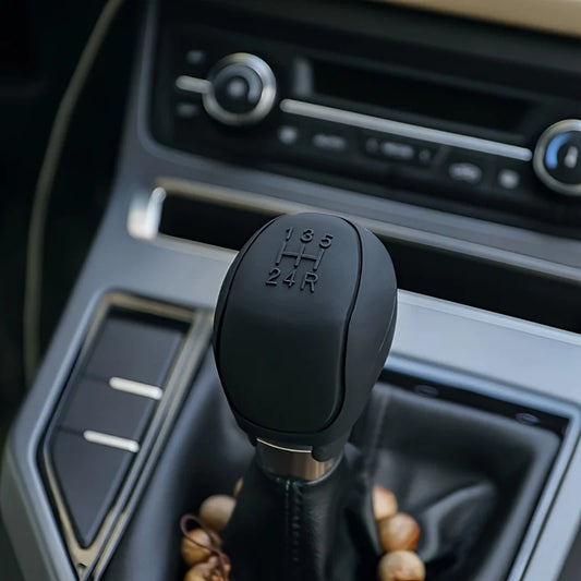 Non-Slip Silicone Car Gear Shift Knob Cover