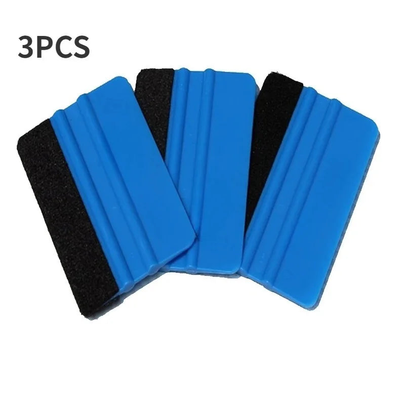Vinyl Wrap Squeegee Tool with Felt Edge for Car Decals and Window Tint - 16