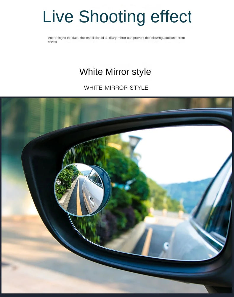 360 Degree Adjustable Car Blind Spot Mirror - 20