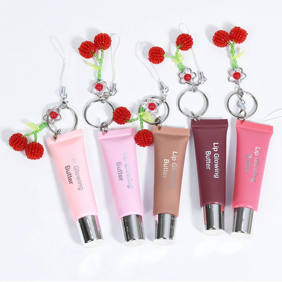 Moisturizing Lip Gloss with Keychain
