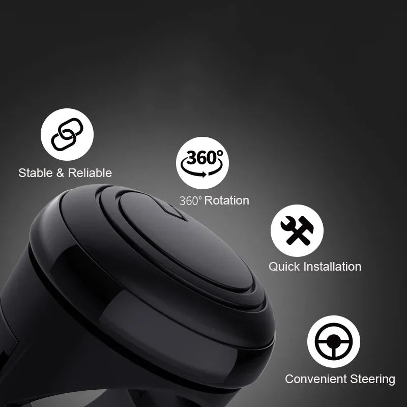 360 Degree Steering Wheel Booster Spinner Knob - 3