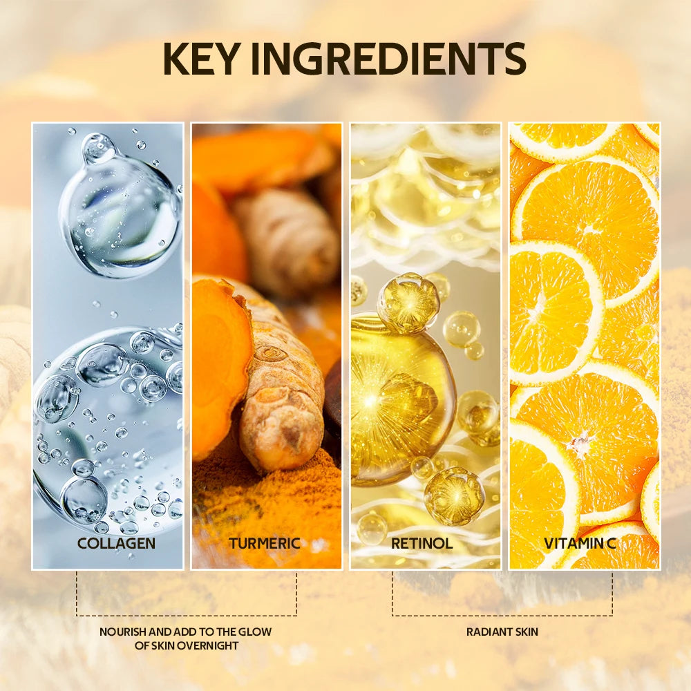Turmeric Kojic Acid Overnight Peel-Off Firming Face Mask