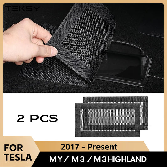 Anti-Blocking Air Vent Mesh Cover for Tesla Model 3 and Model Y