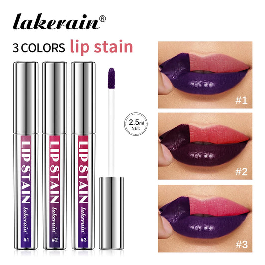 Long-Lasting Waterproof Peel-Off Lip Stain Set