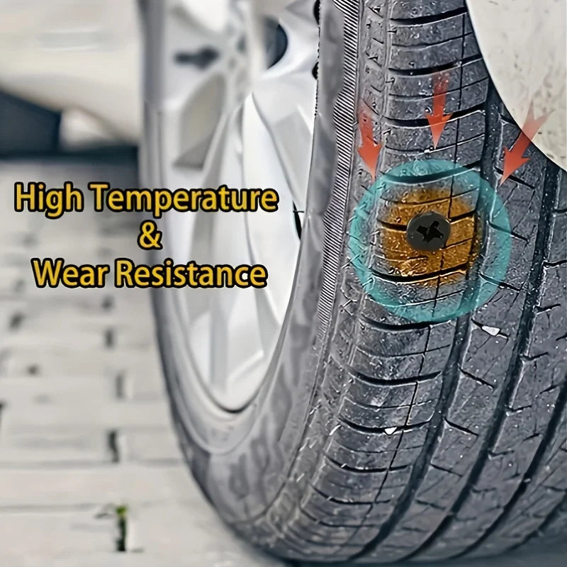 Pro Tire Repair Kit for Car and Motorcycle Punctures