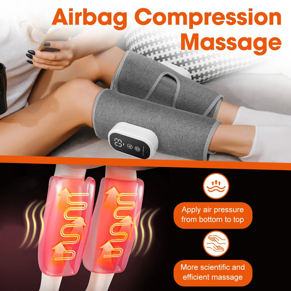 Wireless Air Compression Calf Massager for Leg Pain Relief - 16