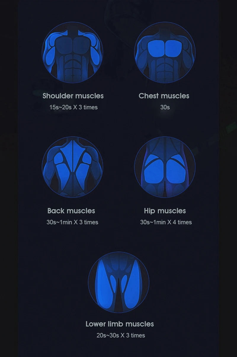 Electric Fascia Muscle Massage Tool for Deep Tissue Relief - 19