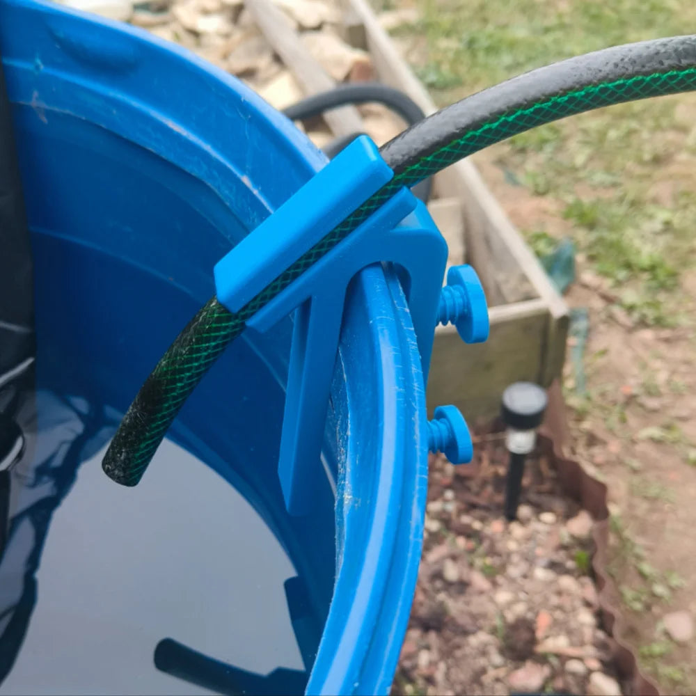 Hands-Free Garden Hose Bucket Clip Holder