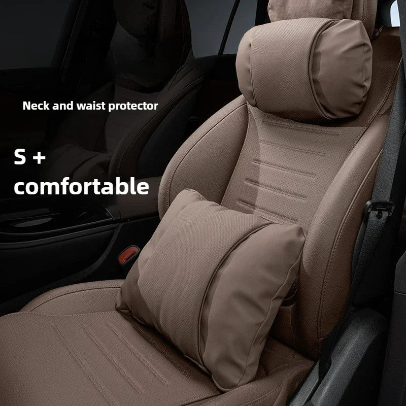 Ergonomic Car Seat Neck Rest and Head Support Pillow - 2