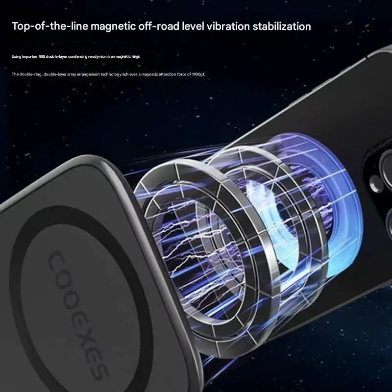 Foldable Magnetic Car Phone Mount for Dashboard